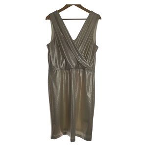 Donna Ricco Vneck Sheath Dress